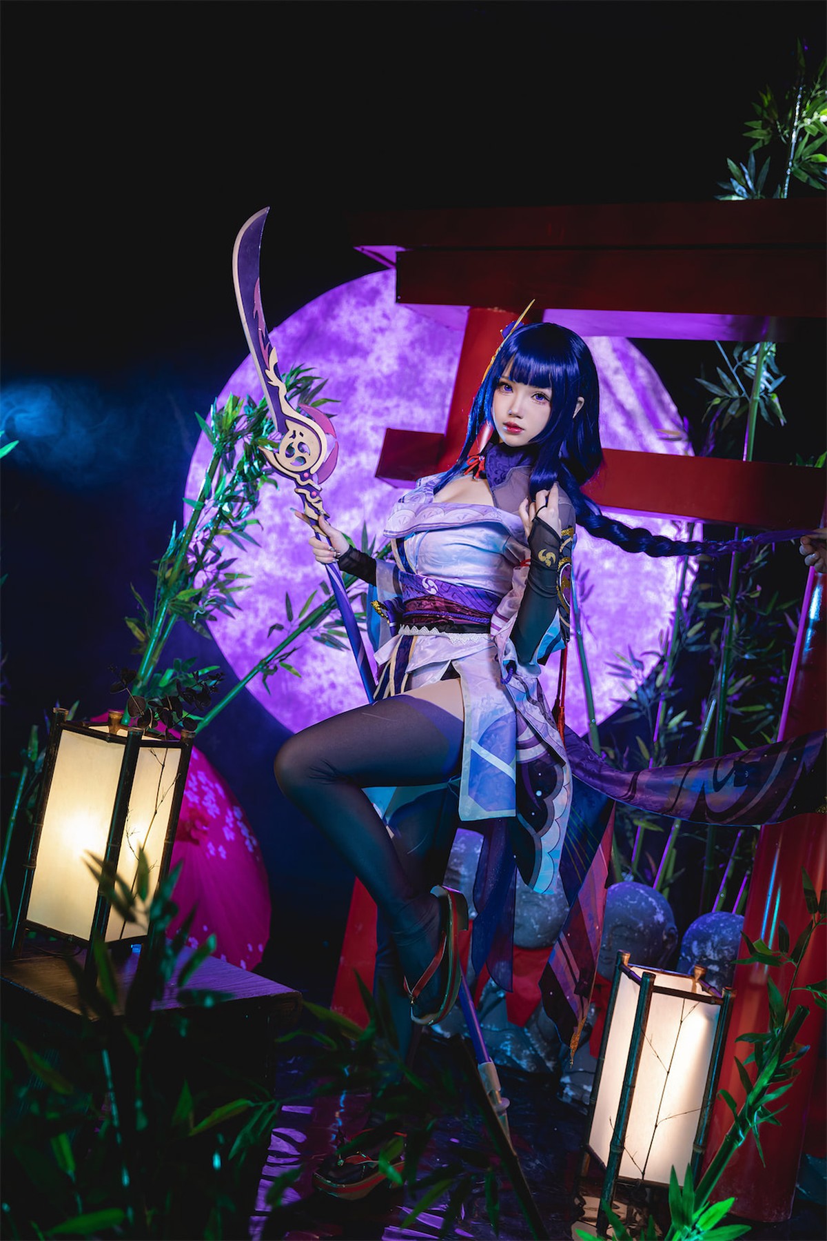 Cosplay 雪晴Astra 雷电将军 46