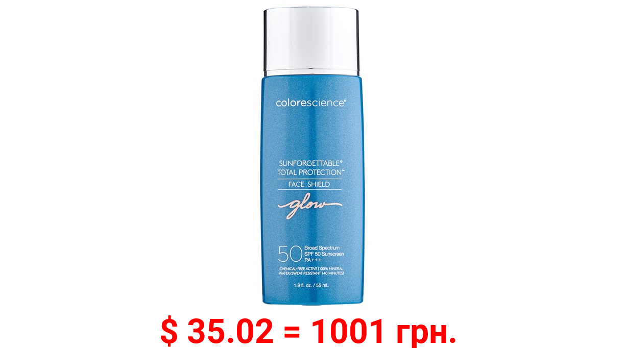 ColoreScience Sunforgettable Total Protection Face Shield Glow SPF 50 PA+++ 1.8 fl oz