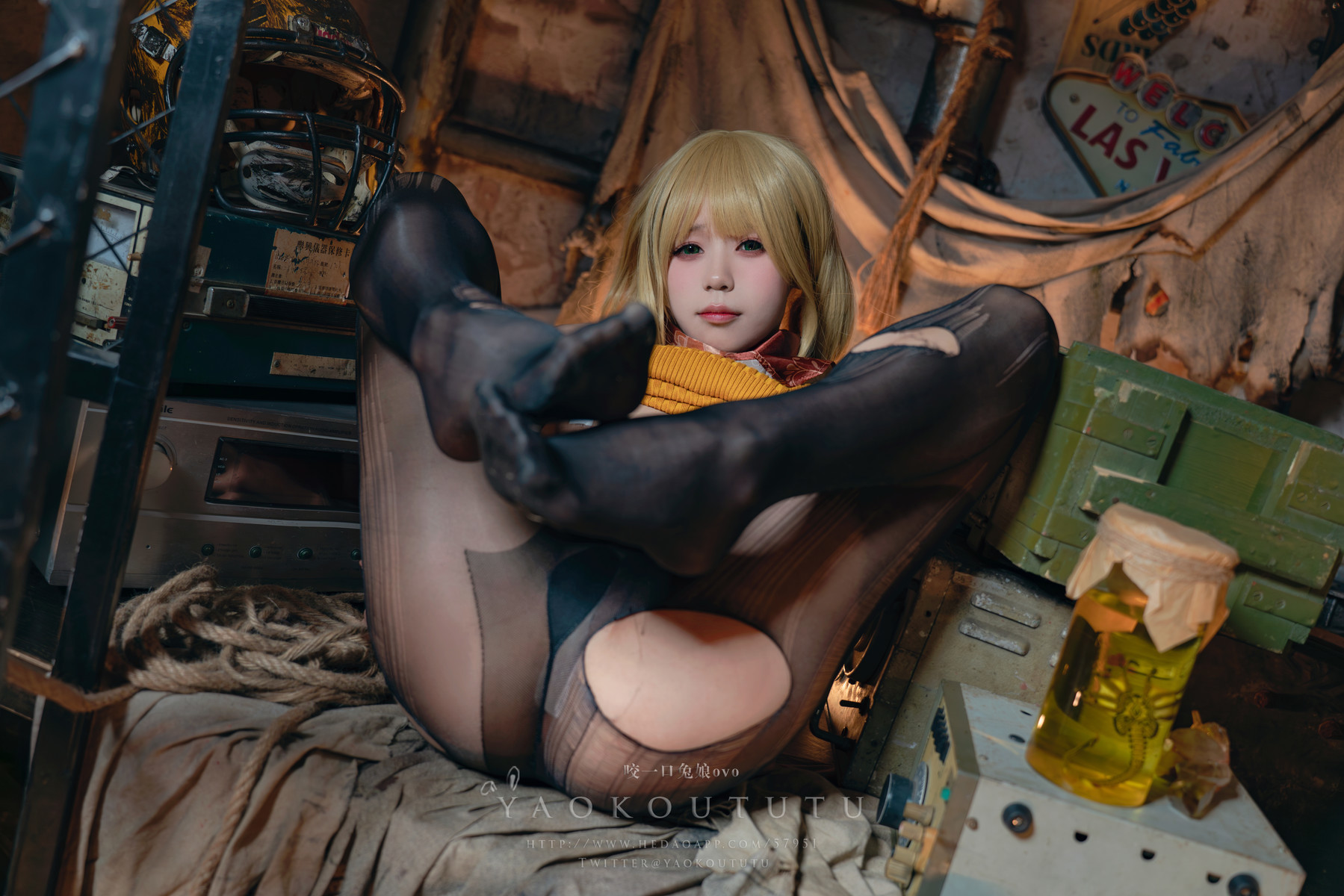 Cosplay 黏黏团子兔 生化危机4重置版 阿什莉 42
