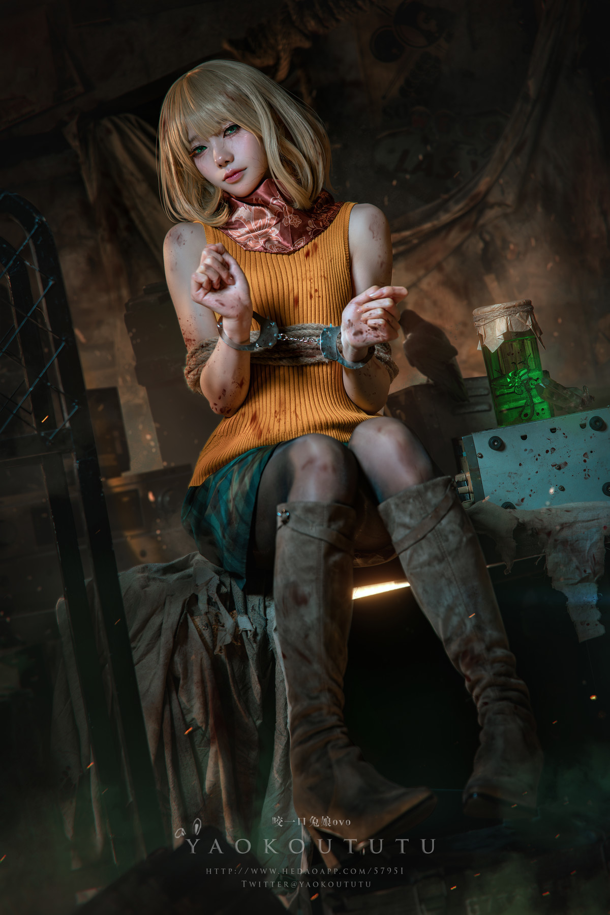 Cosplay 黏黏团子兔 生化危机4重置版 阿什莉 29