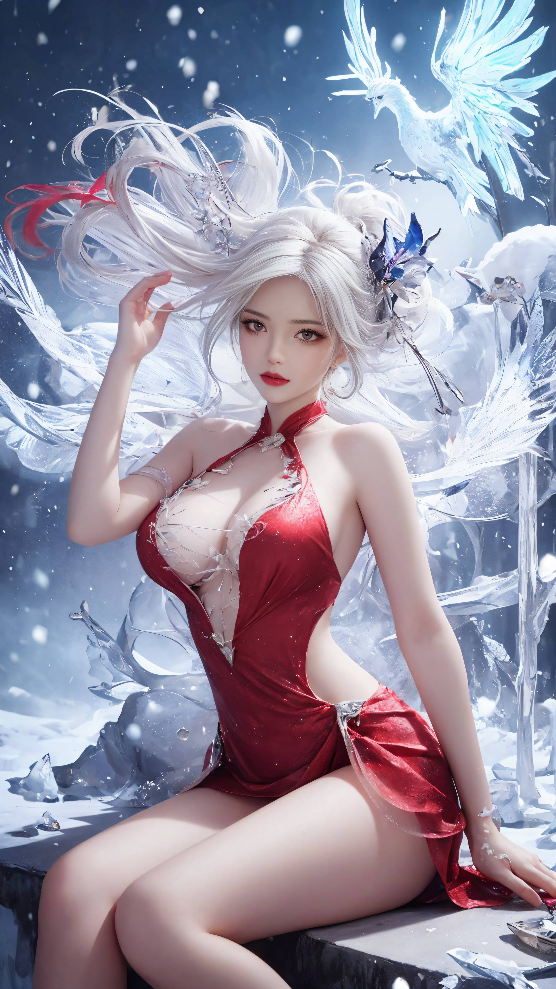 图片[27]-完美世界 火灵儿 冬季冰雪 0401-六色网