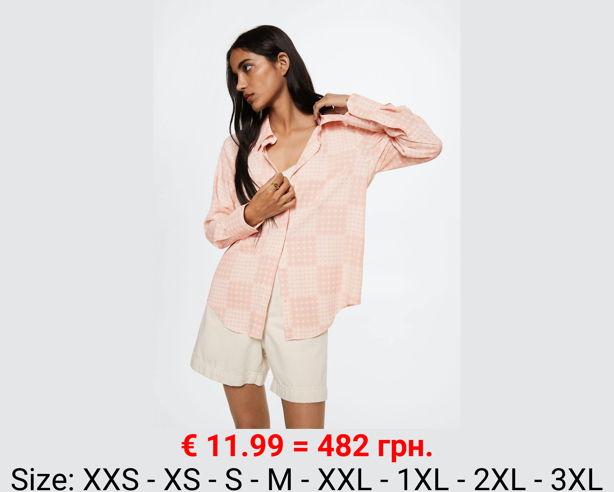 Camisa fluida botones