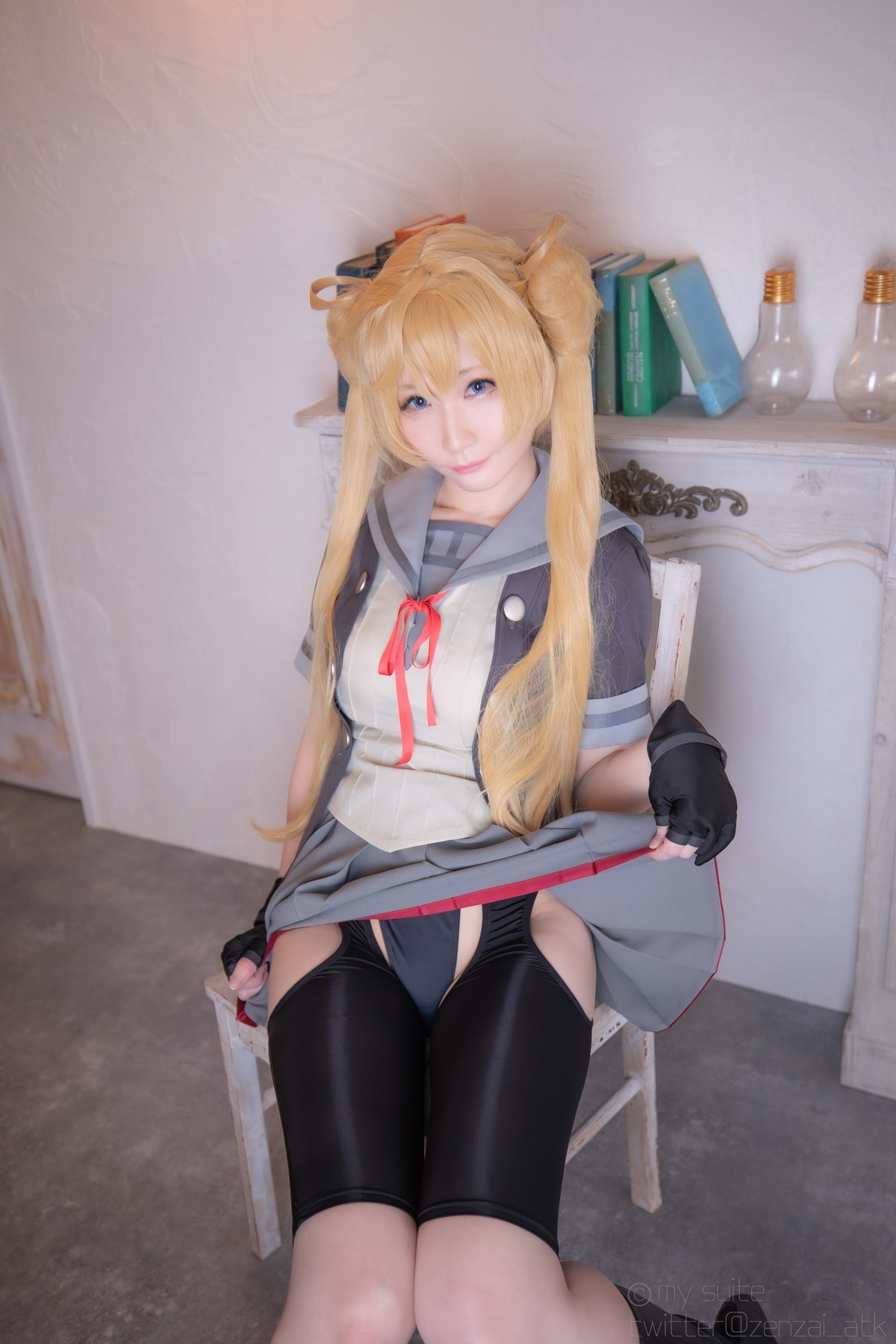 Cosplay Atsukiあつき 艦娘がスパッツの良さを教えてくれる Set.01 13
