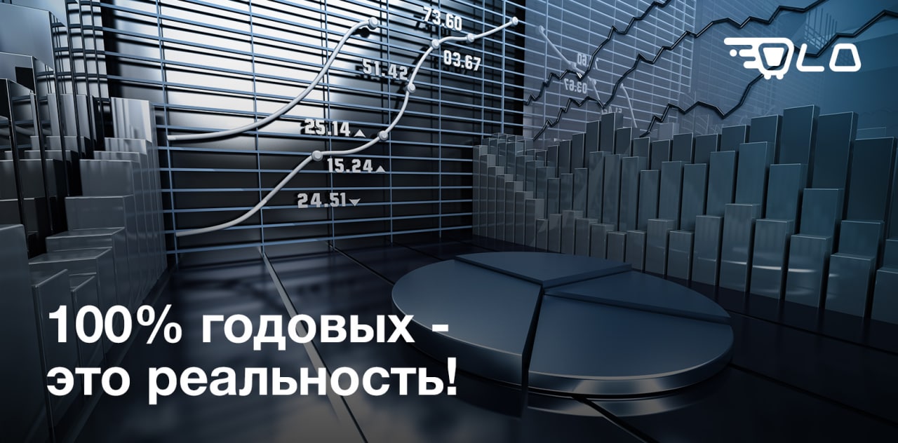 100% Годовых. Инвестировать 100 годовых.