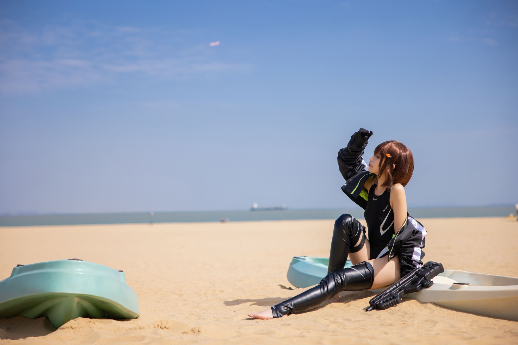 Cosplay G44不会受伤 水泳部的部長 4