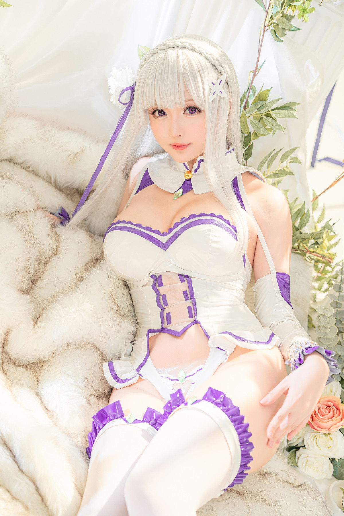 Hoshilily 小姐姐星之迟迟 Cosplay 爱蜜莉雅 65