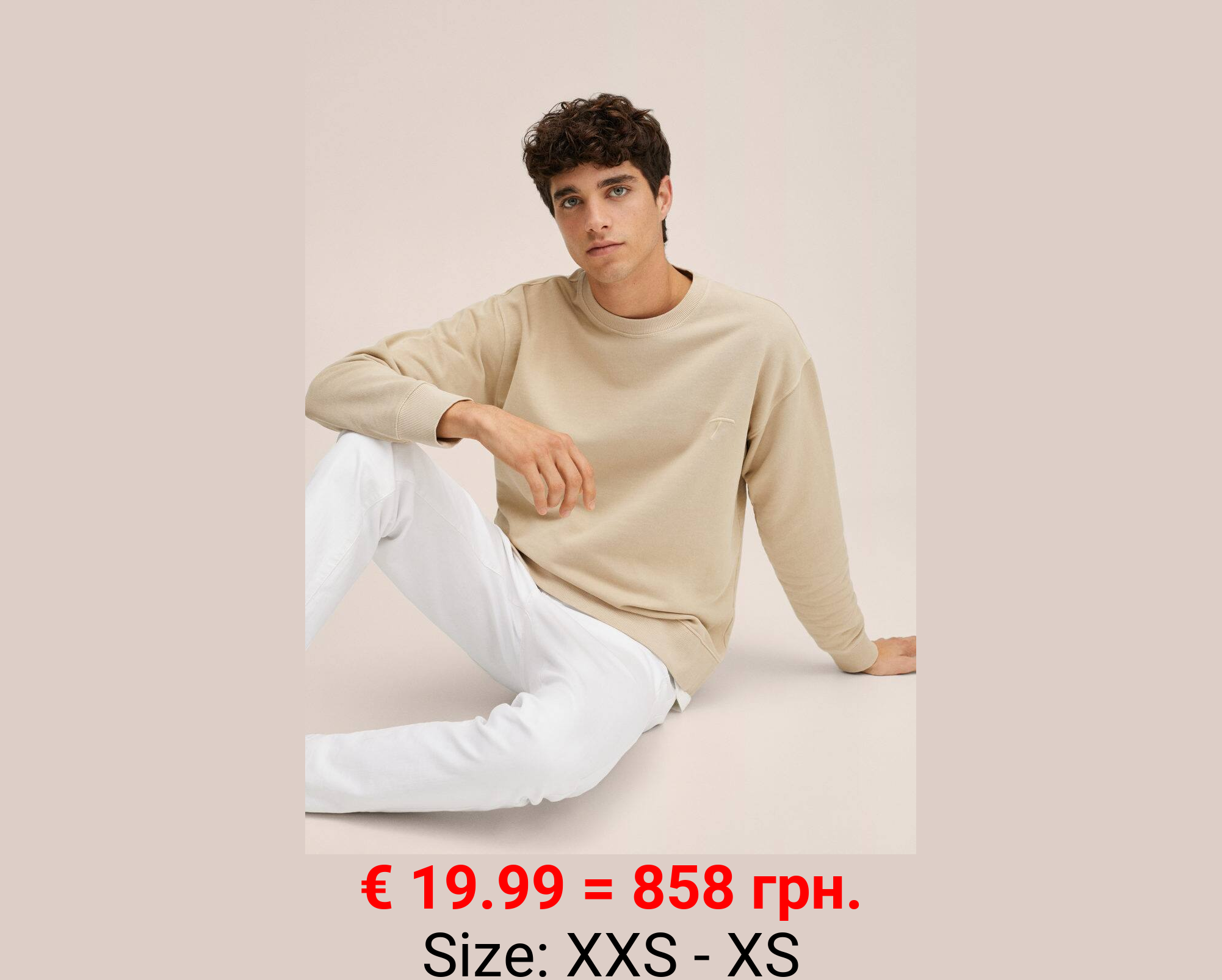Pantalón regular fit algodón
