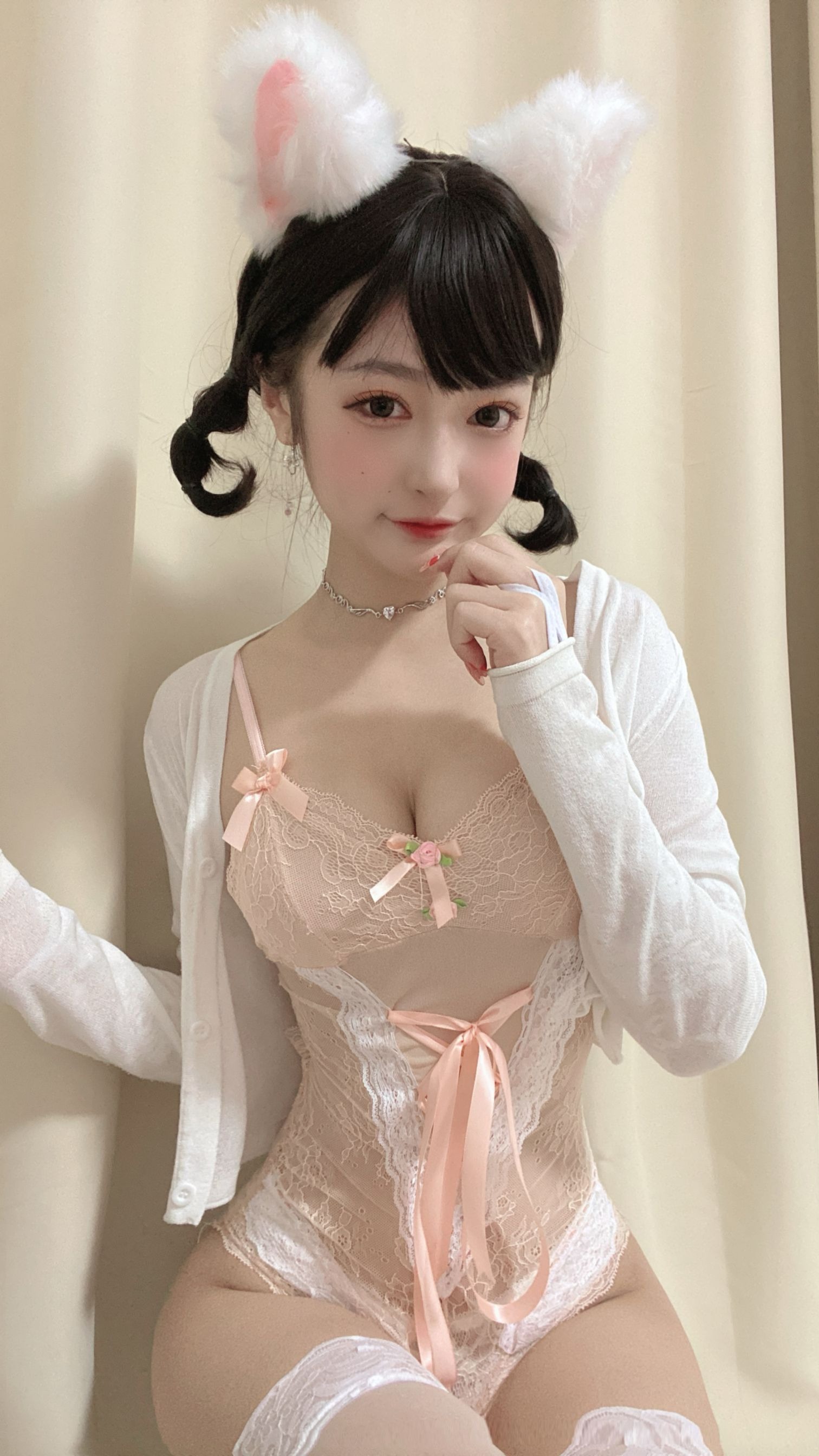 佳佳好难啊 法式猫耳娘 [40P2V-186MB] 34
