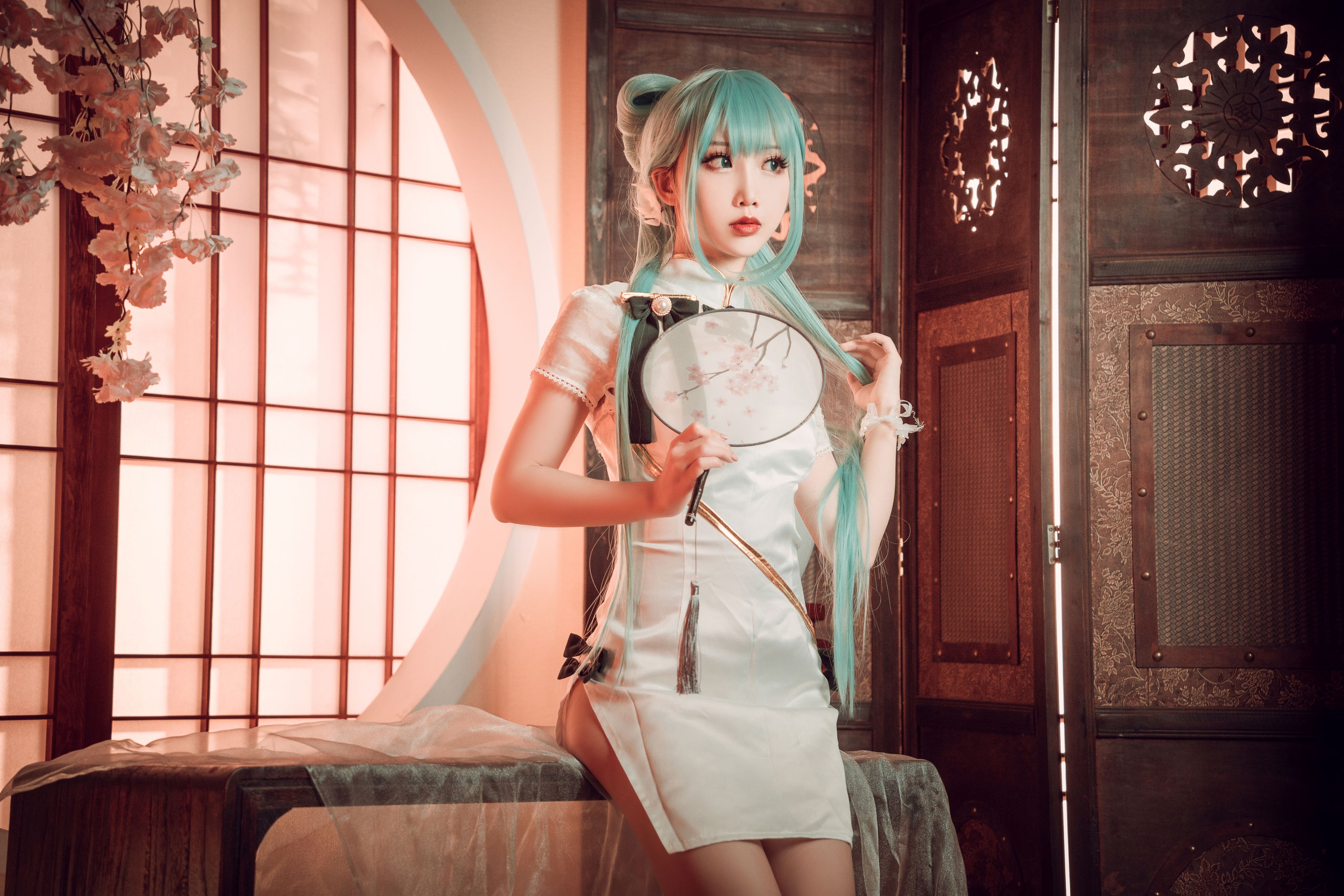 面饼仙儿 初音旗袍[28P-514MB] 15