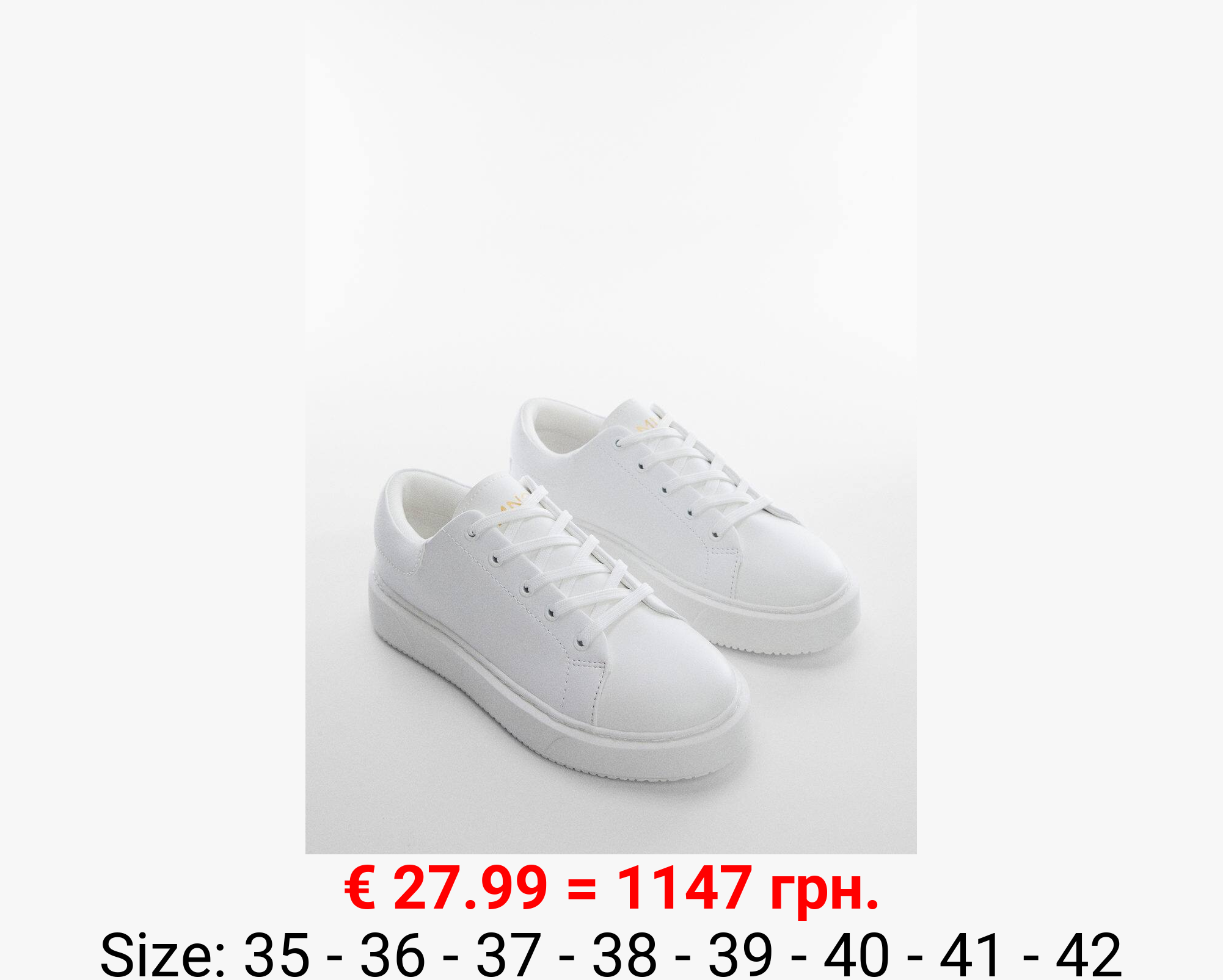 Deportivas plataforma cordones