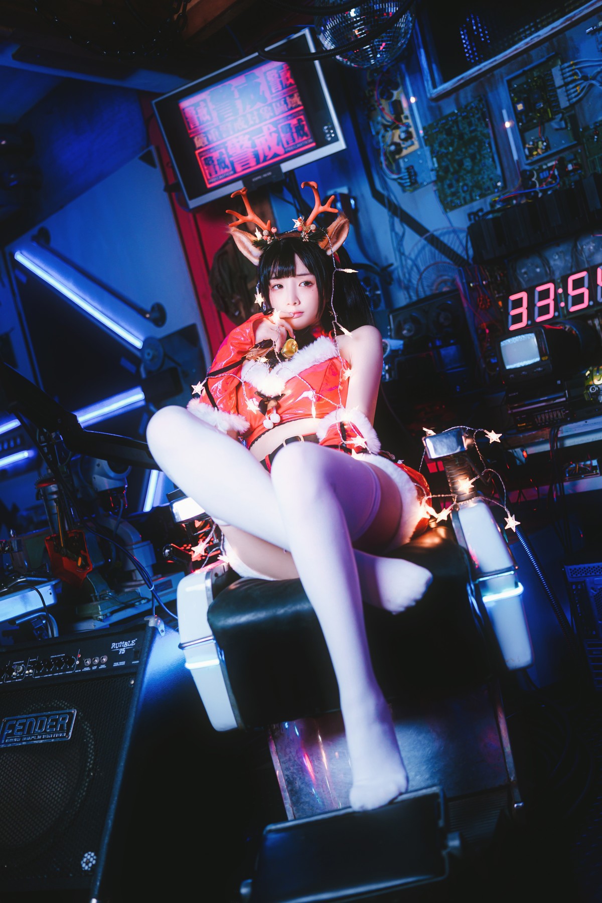 Cosplay 落落Raku Dear Deer ☆ 8