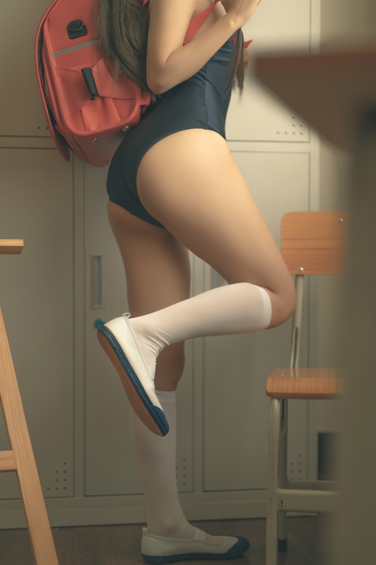 蠢沫沫 Cosplay 放学后 31
