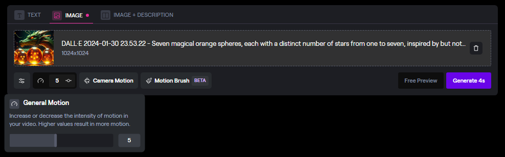 Разбор функции оживления картинок в RunwayMl – Telegraph