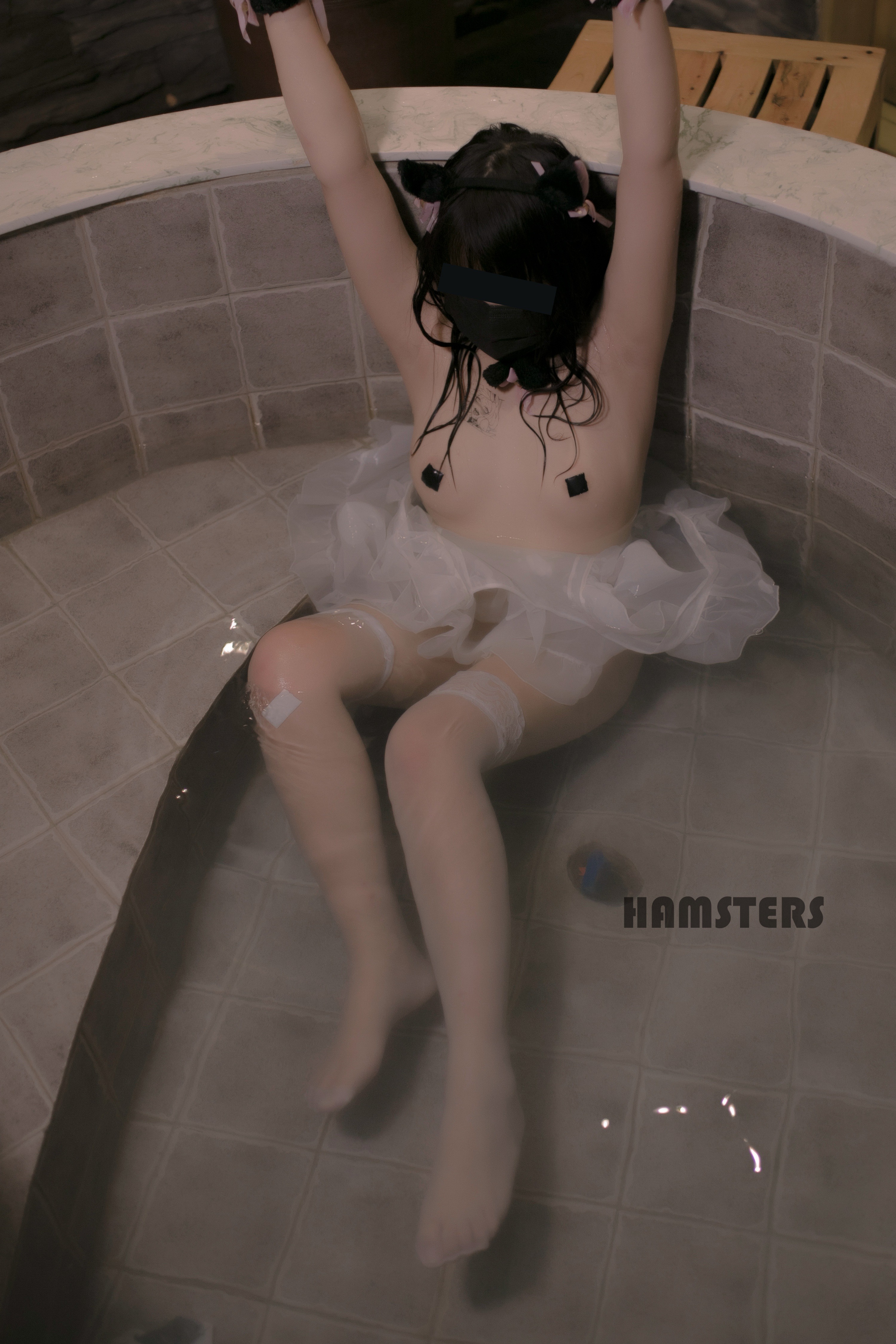 HAMSTERS 仓鼠姬 - NO.007 白丝沐浴 7