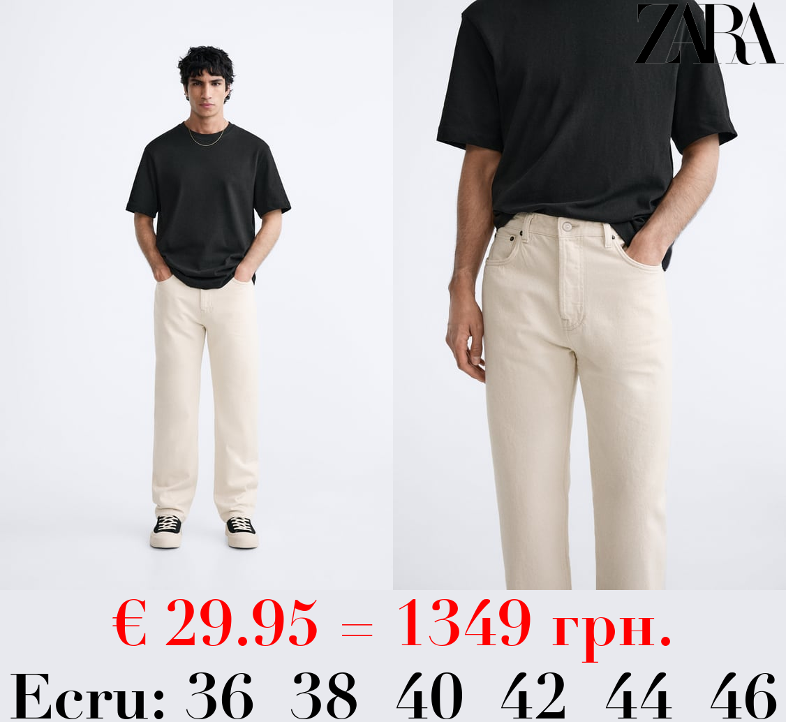 STRAIGHT FIT JEANS