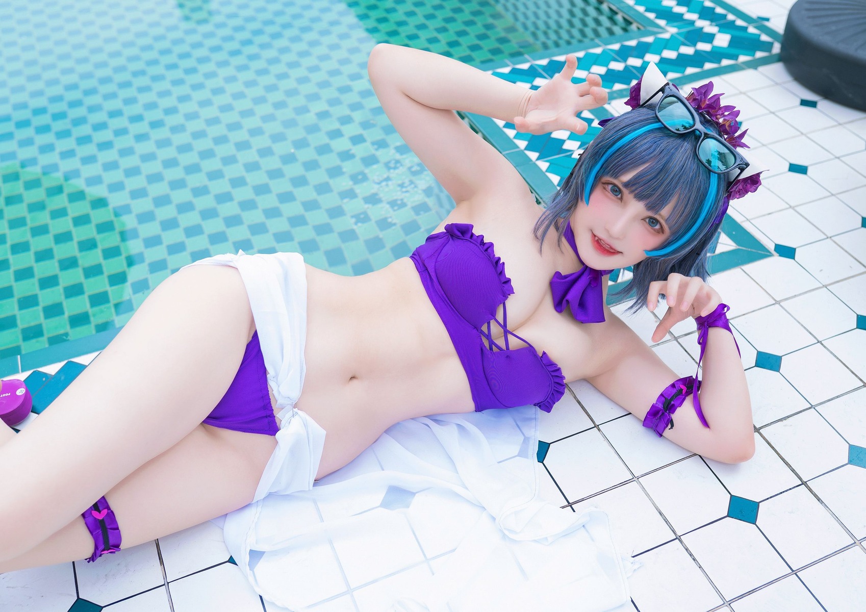 [Senya Miku 千夜未来] Cheshire Swimsuit 5