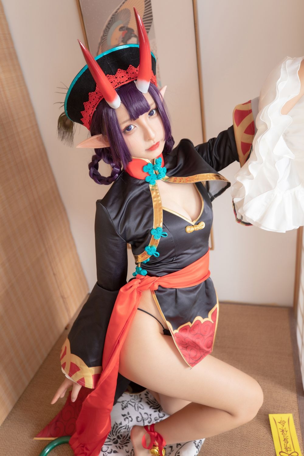 神乐坂真冬-《果実の酒気》酒吞cos[150P3V] 32