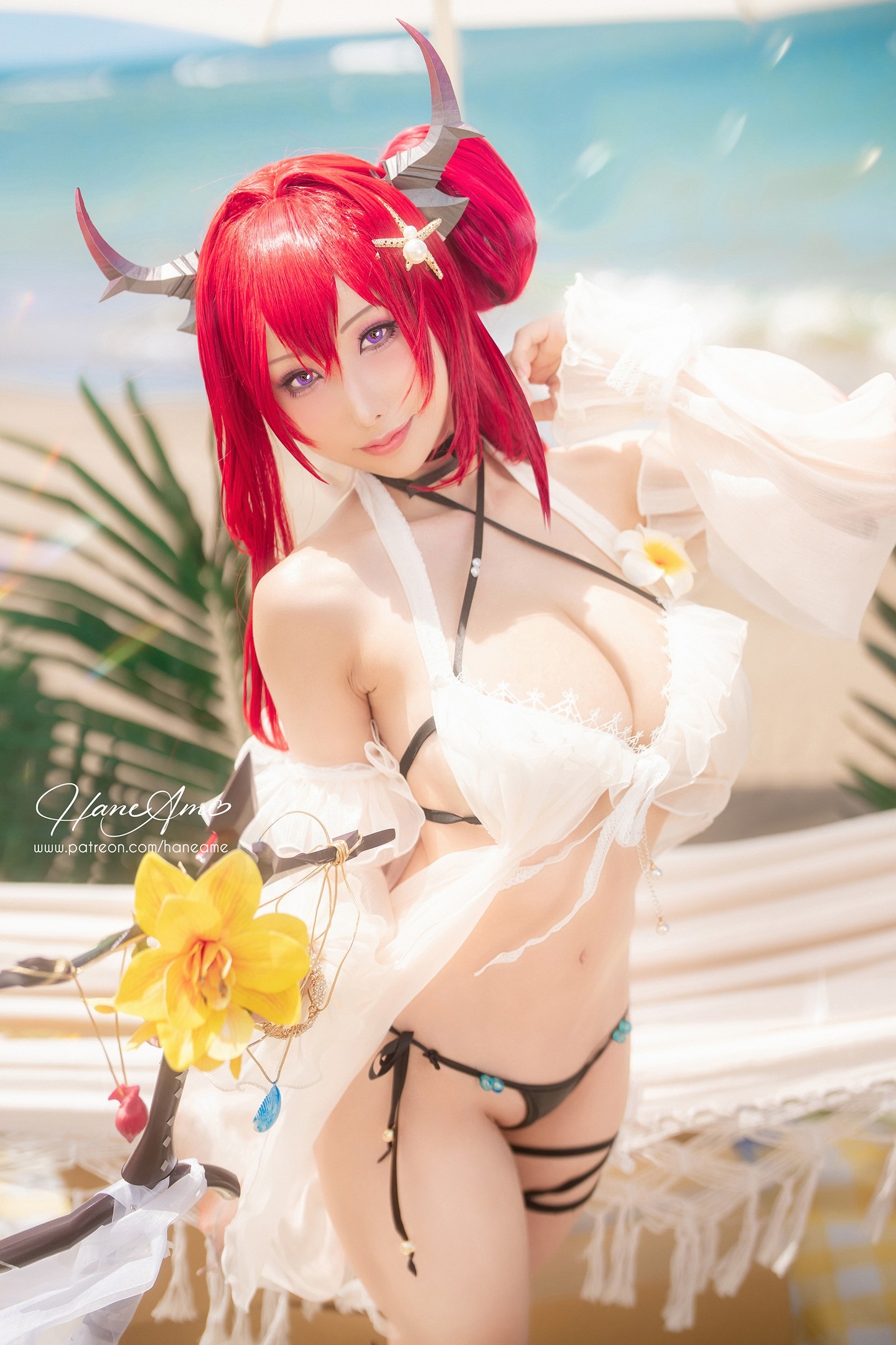 Hane Ame 雨波写真 - Arknights Surtr 泳裝 10