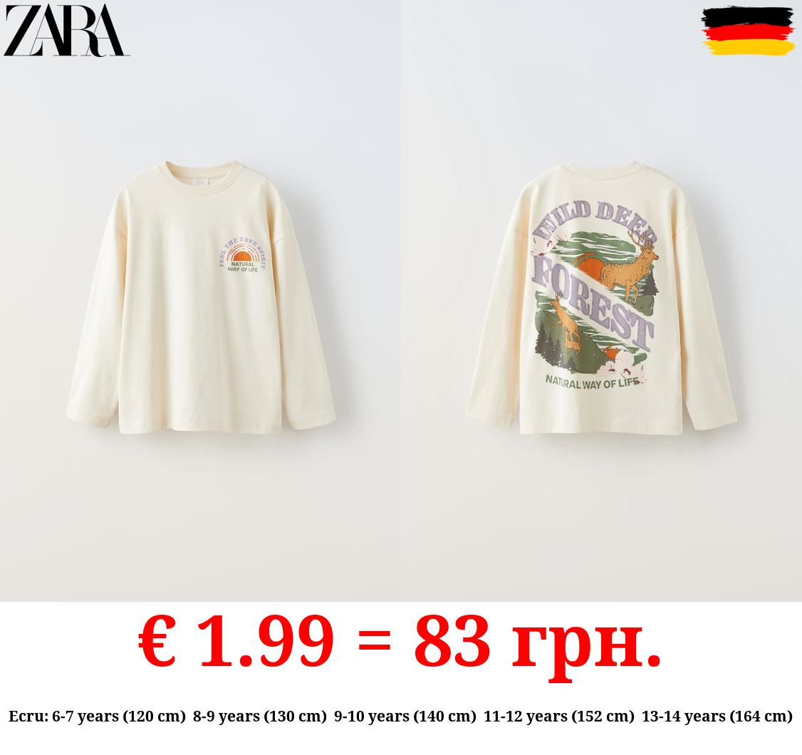 MOUNTAIN PRINT T-SHIRT