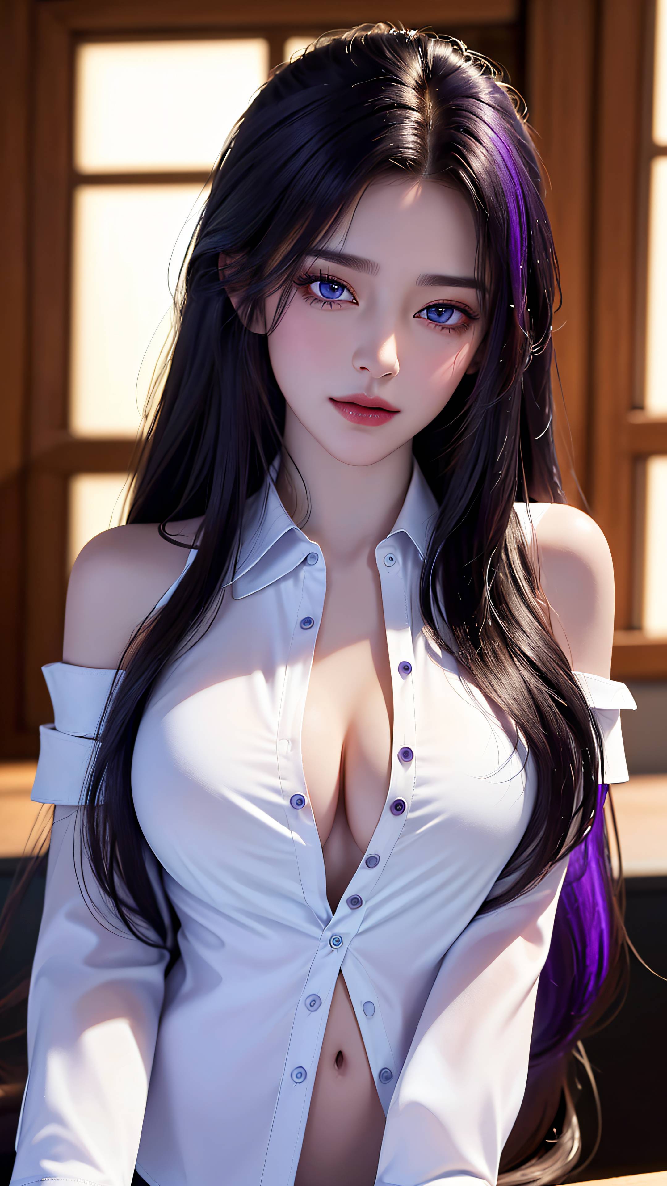图片[40]-完美世界-月婵 白色衬衫-六色网