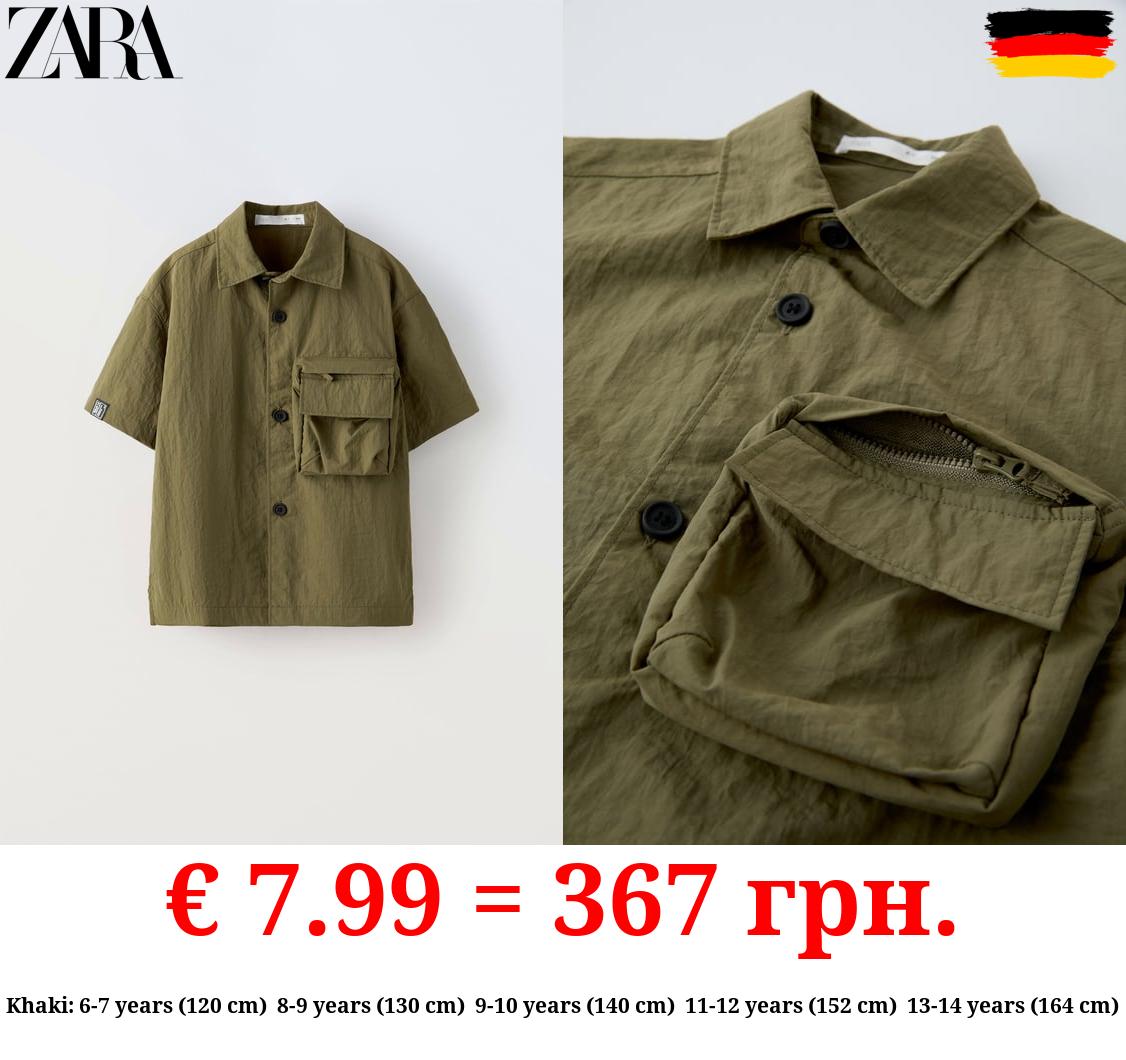 NYLON SHIRT WITH POCKET