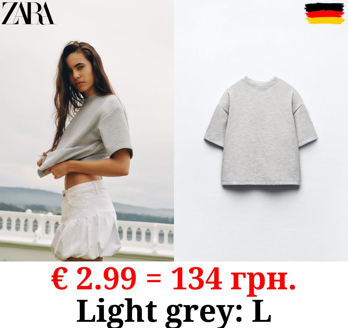 SHORT SLEEVE INTERLOCK T-SHIRT