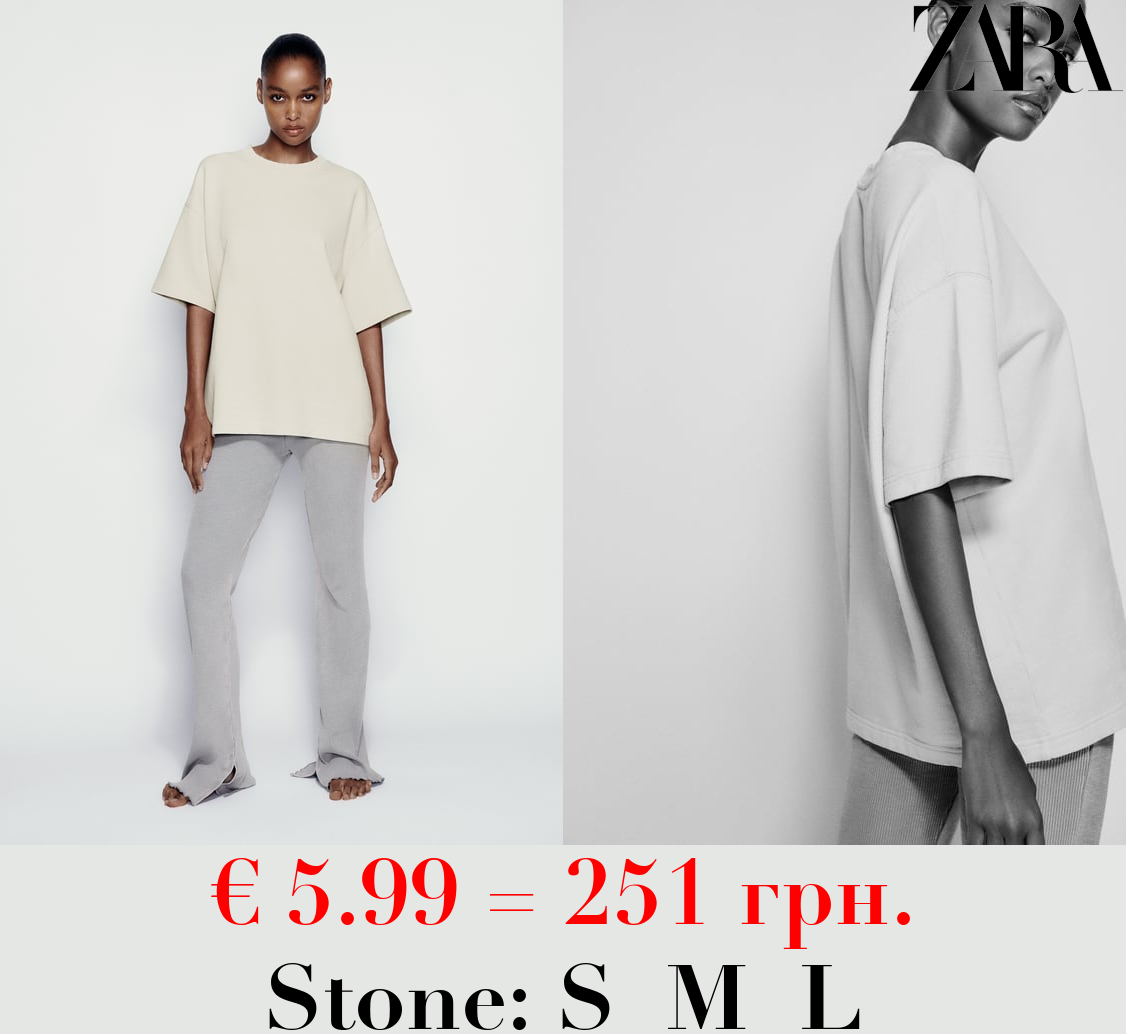 FADED-EFFECT T-SHIRT