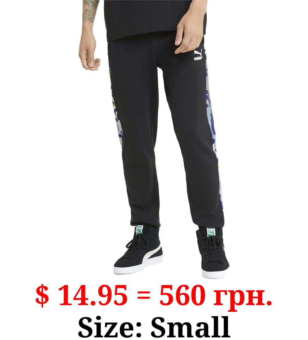 PUMA Mens Classics Graphics T7 Pants Casual - Black