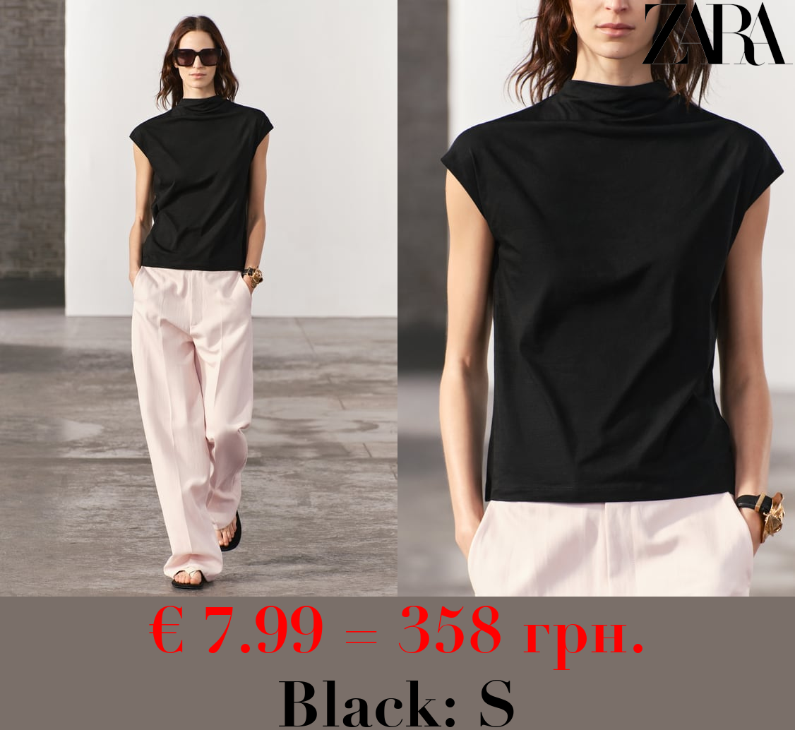 MERCERISED THREAD T-SHIRT