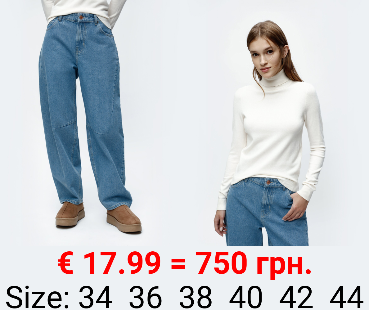 Barrel jeans