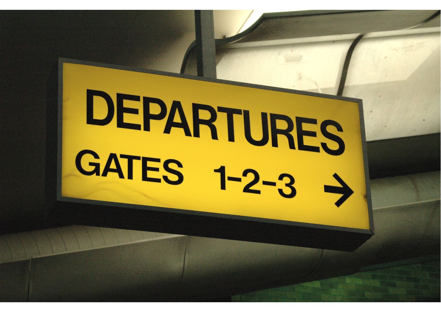 Departures. It depart.