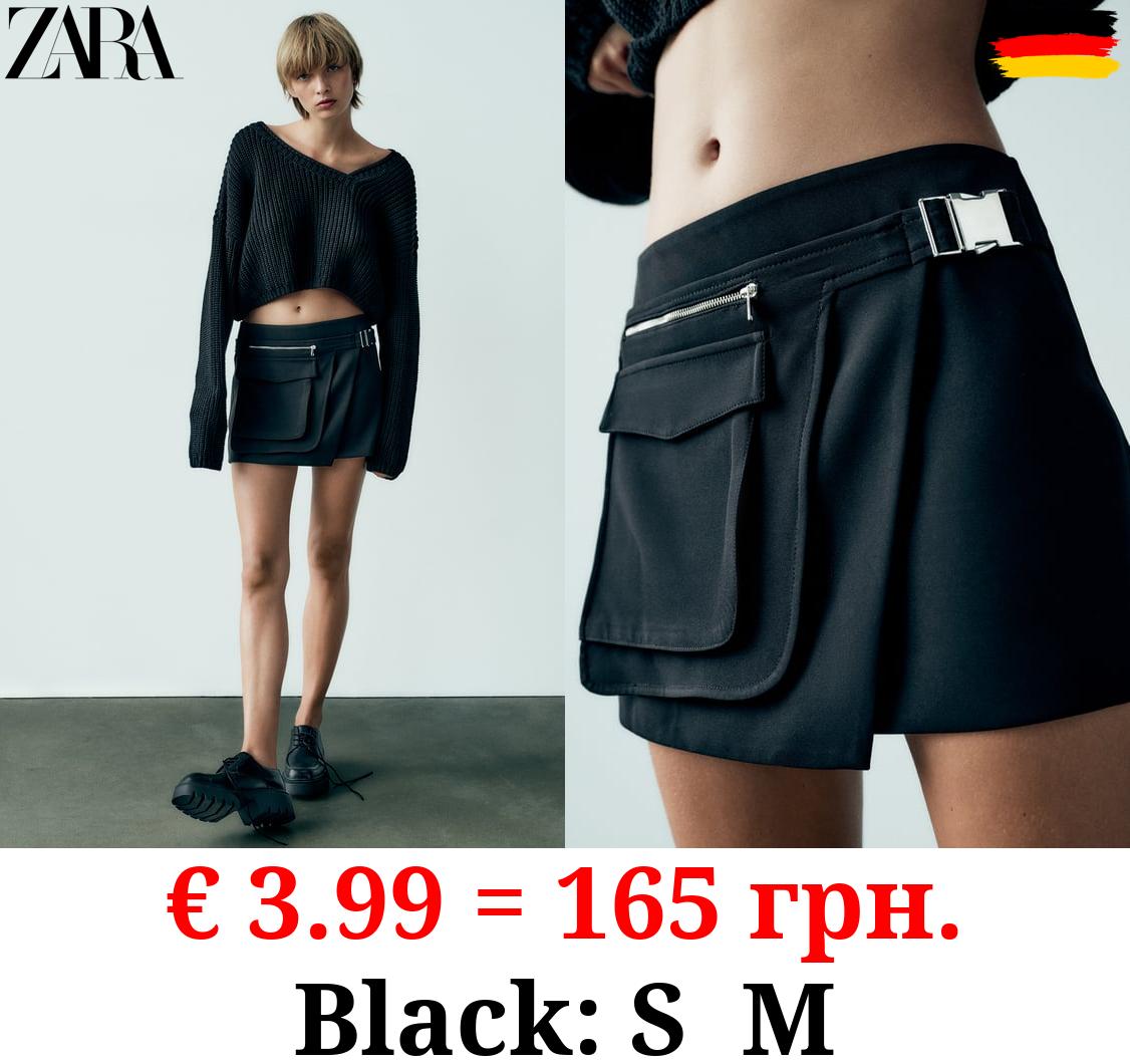 ASYMMETRIC SKIRT WITH POCKET