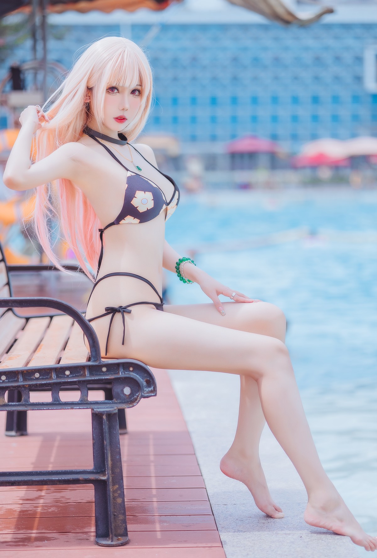 Cosplay 仙女月 喜多川海夢 Bikini 2