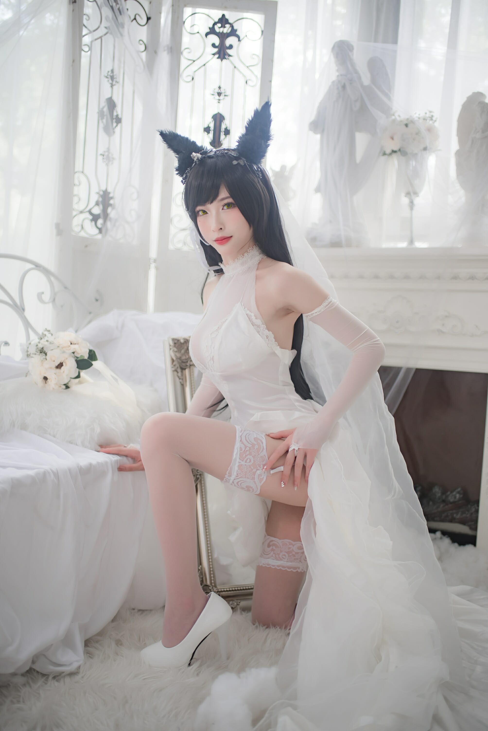 清水由乃-爱宕婚纱[49P1V] 12