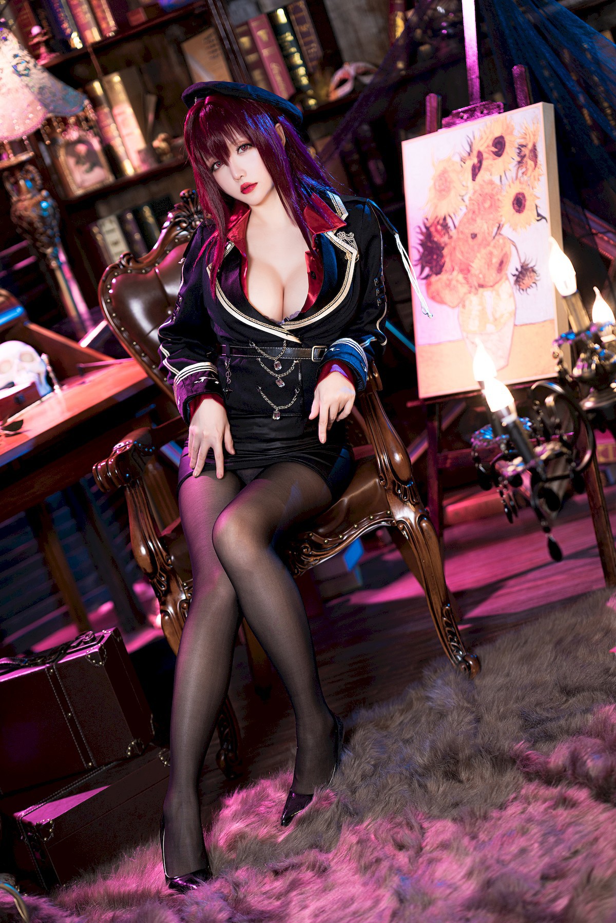 星之迟迟 Cosplay 斯卡哈 真红教枪 9