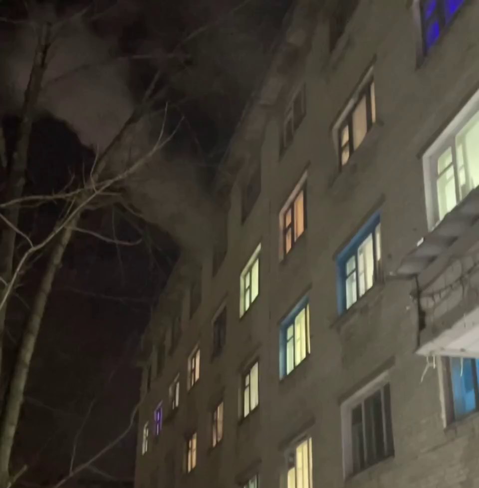 Пожар произошел в Хабаровской общаге
