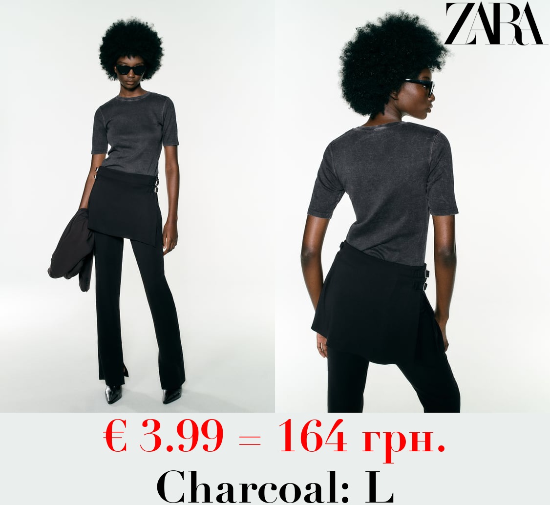 FADED COTTON T-SHIRT