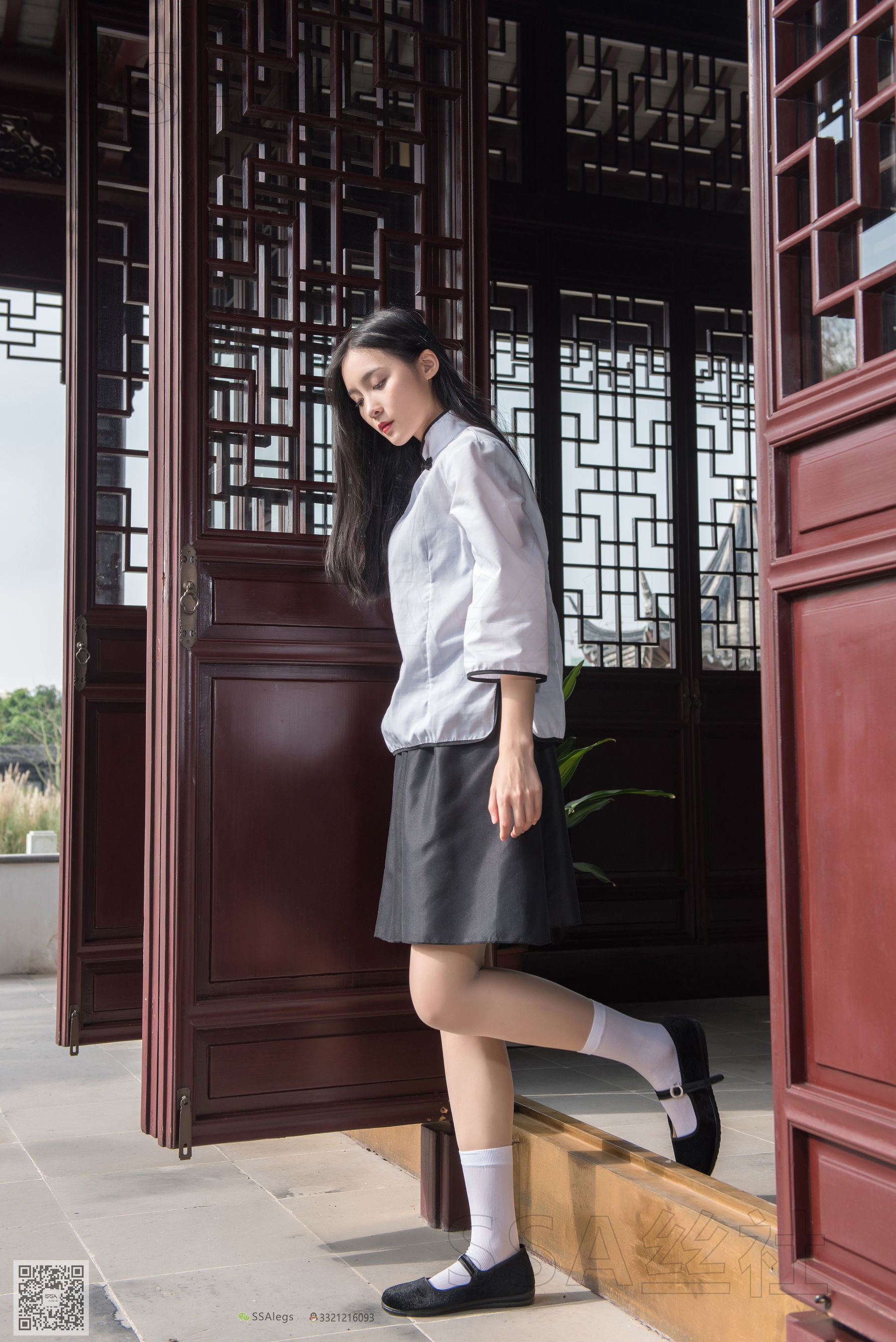 [SSA丝社]超清写真_No.068_丽萍_民国学妹-写真图集共229P 1