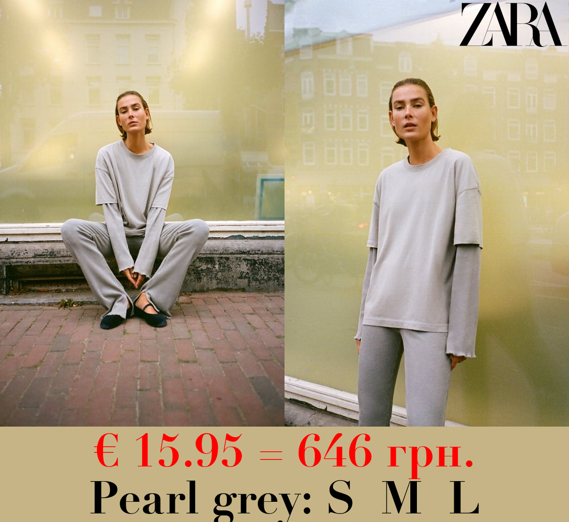 FADED-EFFECT T-SHIRT