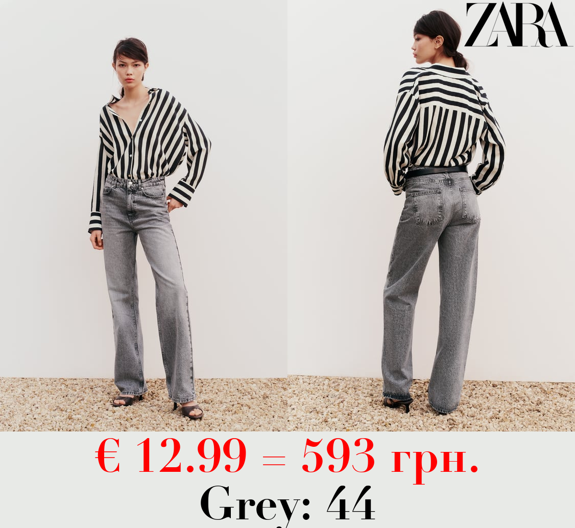 Z1975 STRAIGHT-FIT HIGH-WAIST FULL LENGTH JEANS