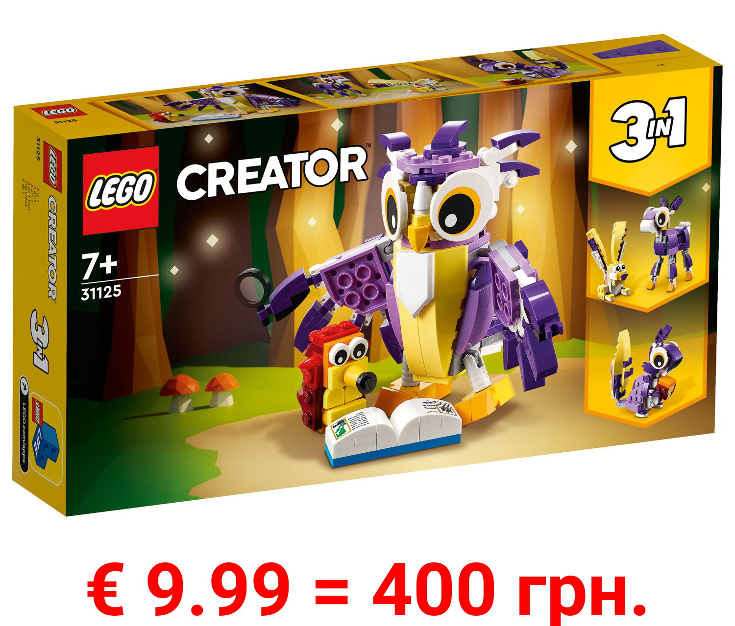 LEGO® Creator 31125 »Wald-Fabelwesen«