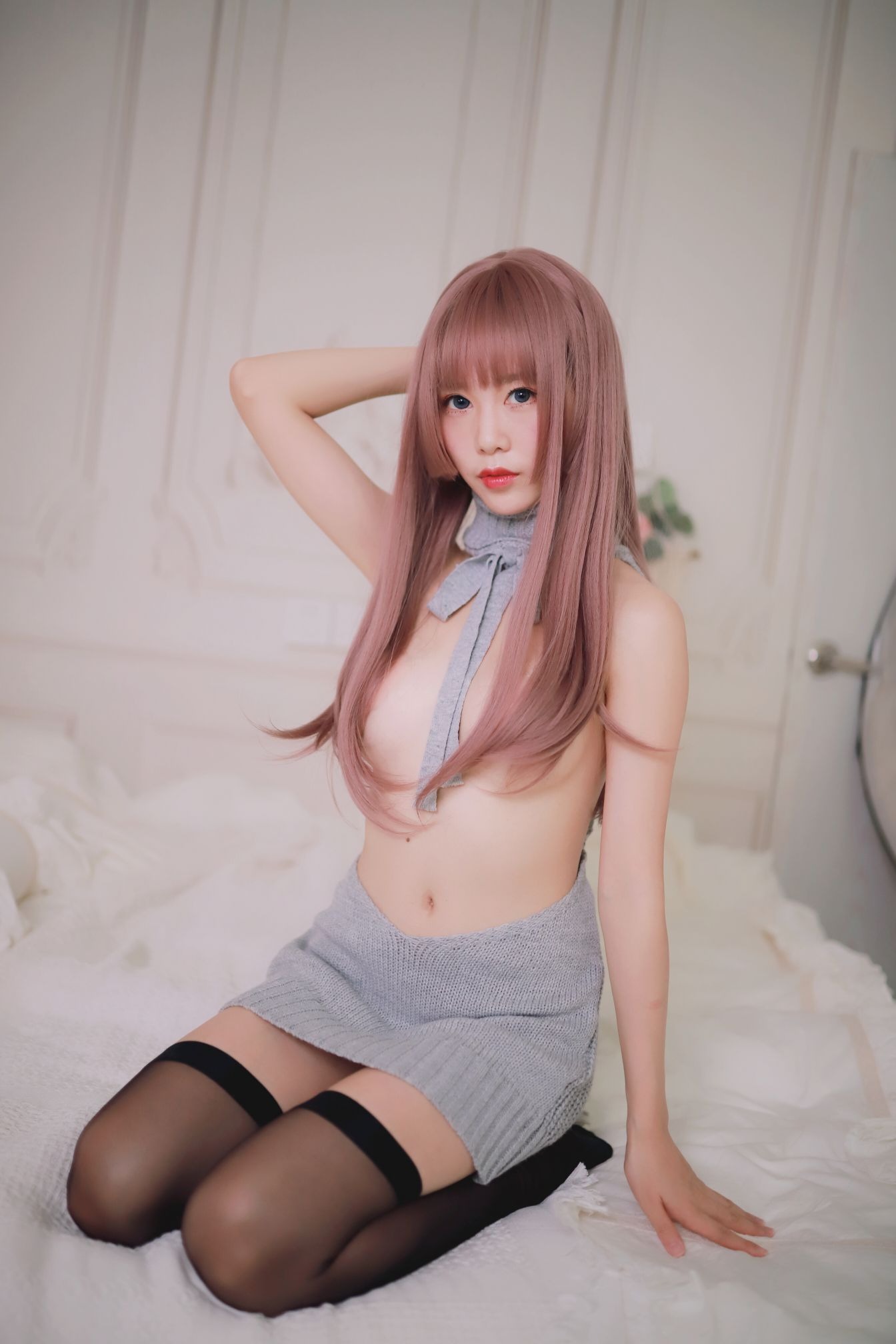 抖娘利世-露背毛衣[30P] 17
