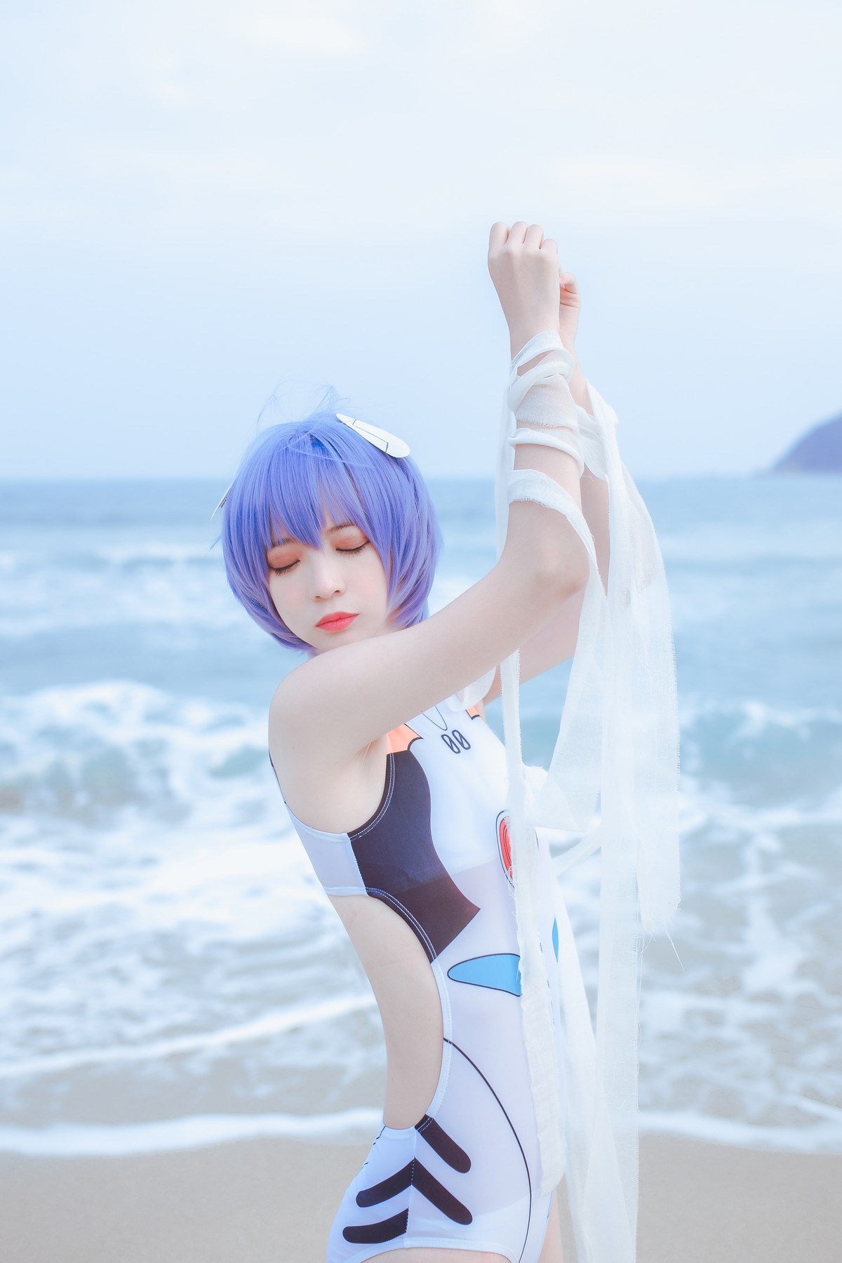 Cosplay 疯猫ss 绫波丽 14