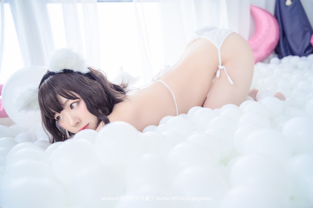 [Cos]皮皮奶 - 白猫[50P] 39