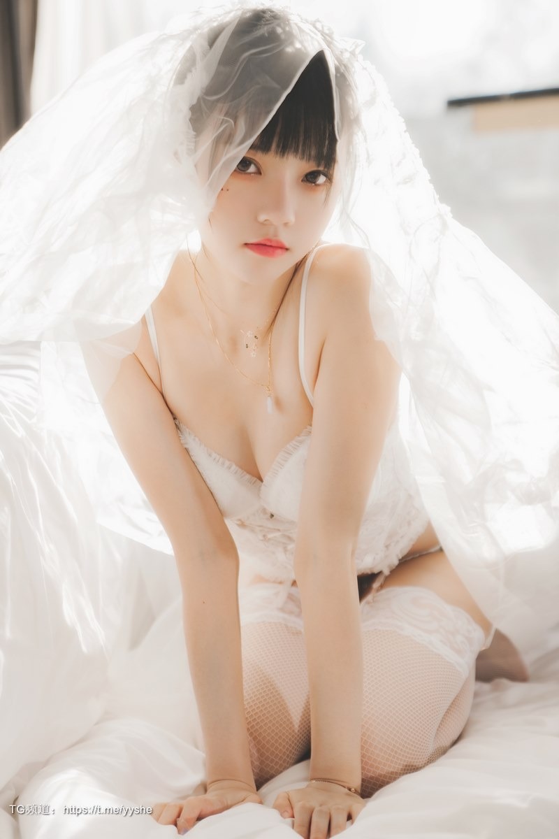 [Cos]桜桃喵 - 白纱糖[69P] 50