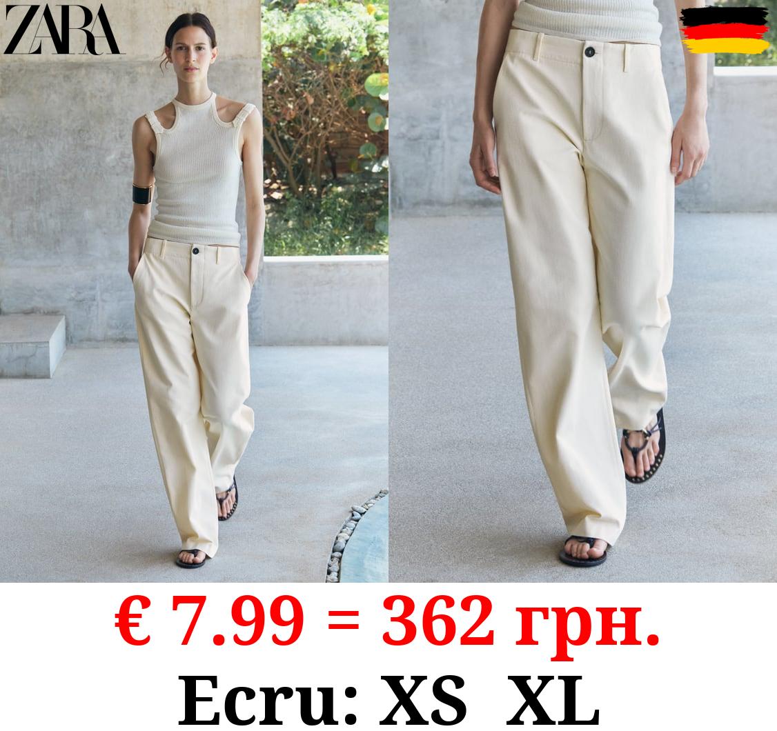 ZW COLLECTION BARREL TROUSERS