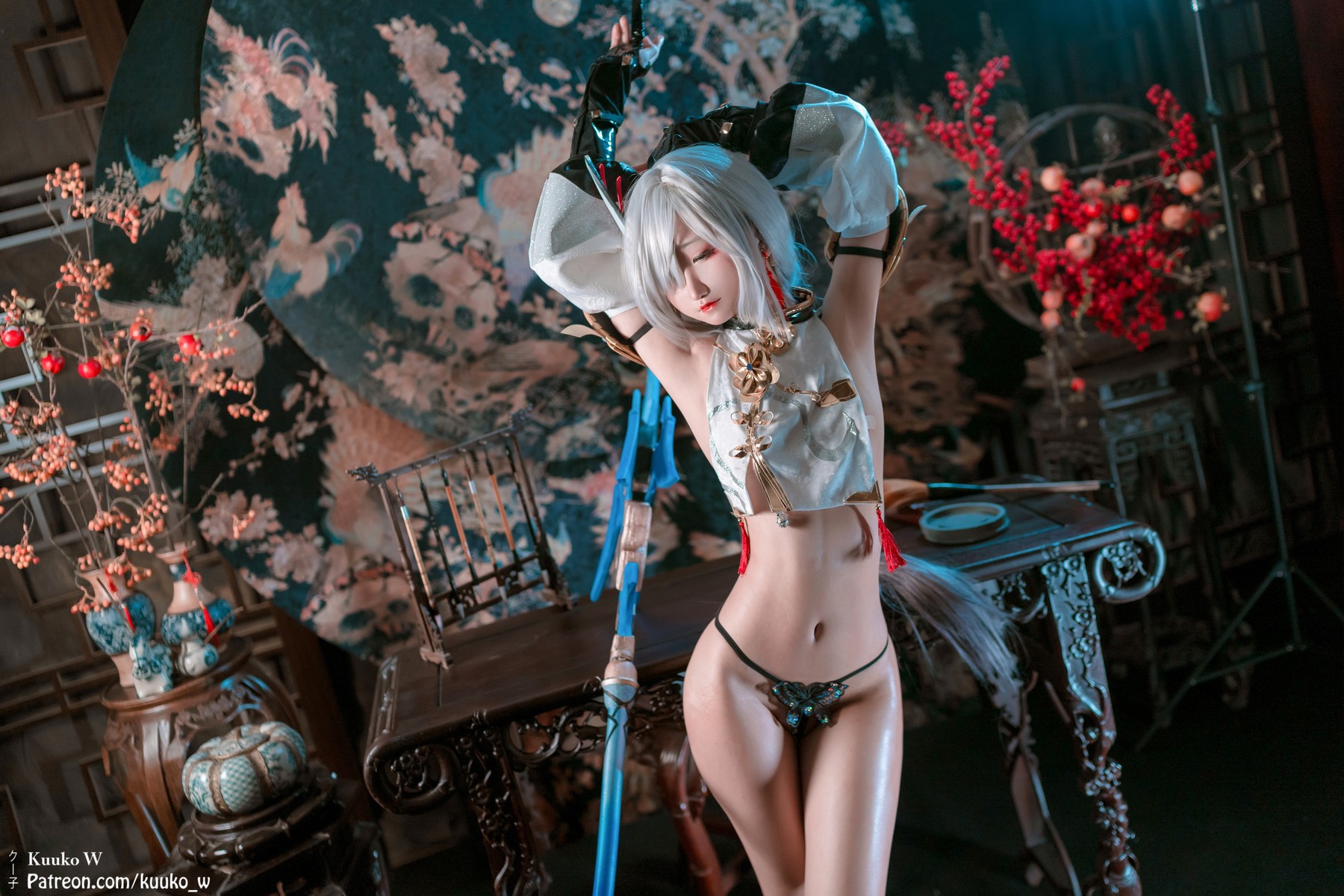 Cosplay KuukoW クー子 Shenhe 申鹤 11
