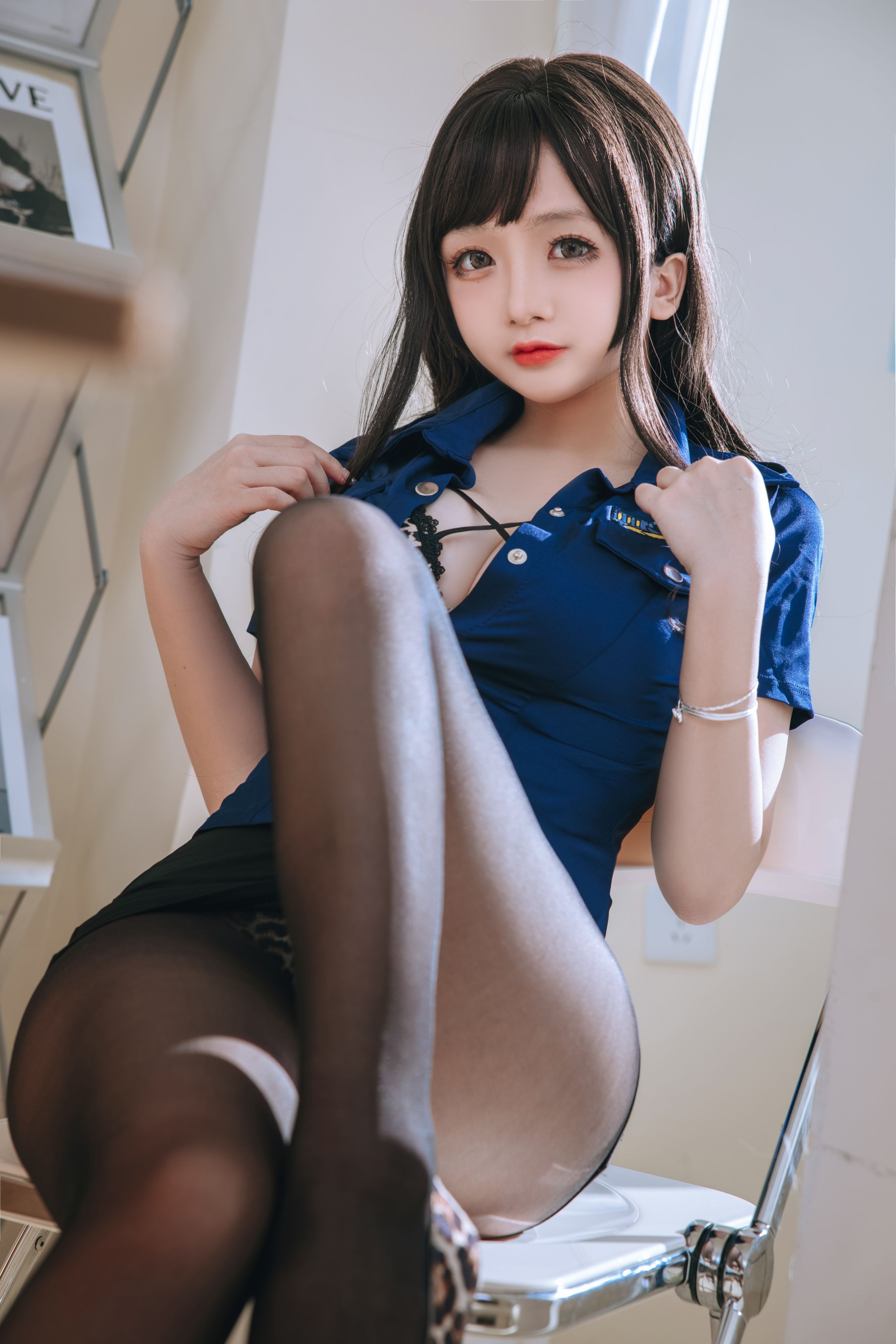 日奈娇 - 豹纹女警 [111P-1.38GB] 27