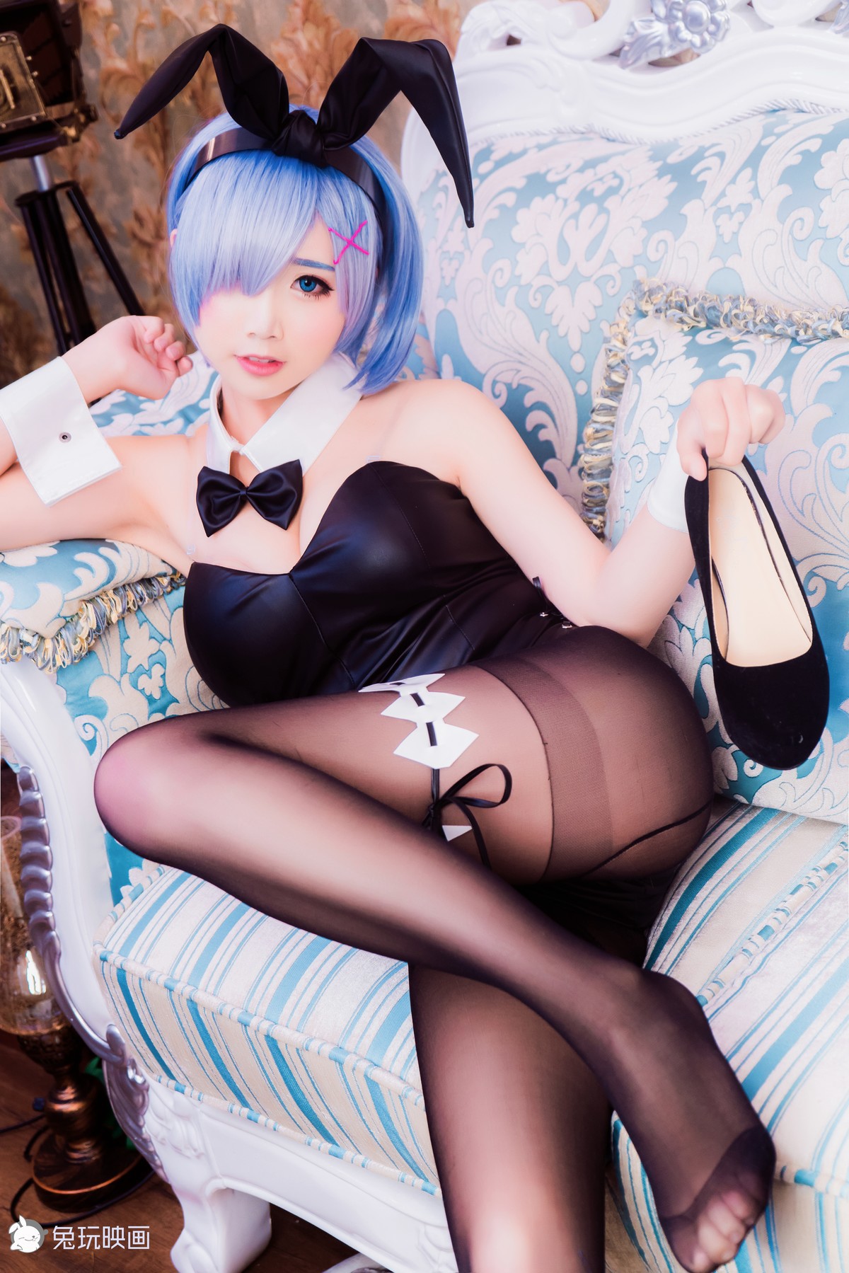 Cosplay 面饼仙儿 兔女郎 8