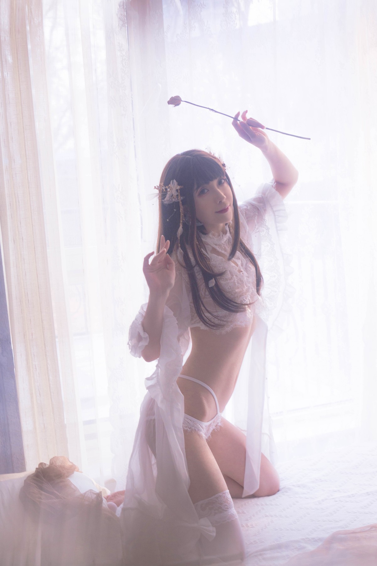 Cosplay 翎柒菜菜 白色流云 25